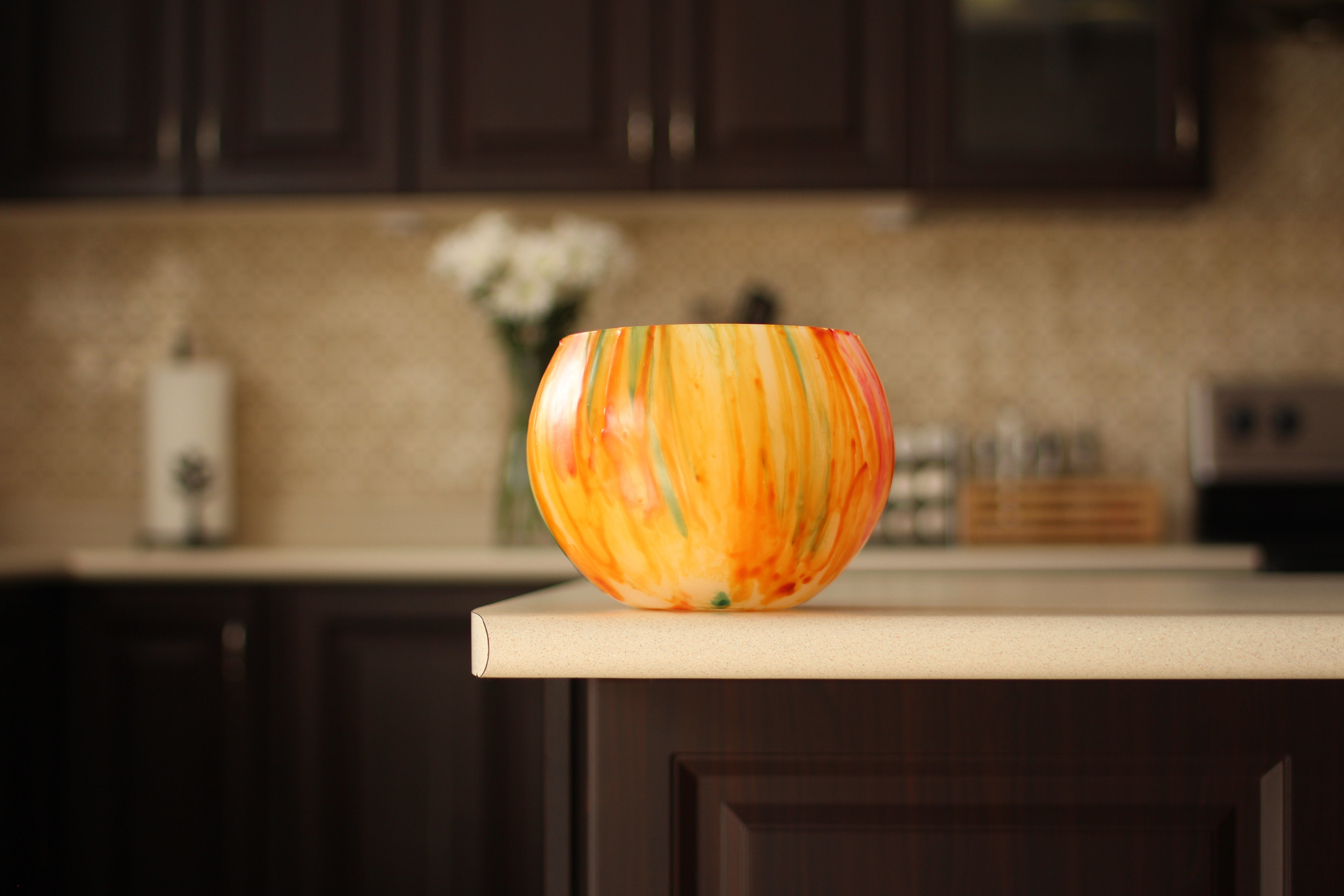 Candle Lantern - Unique Custom handmade Wedding and Events Decor - Table Centerpiece - Franconia Fall